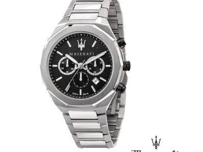 MASERATI Cronografo Stile in acciaio,R8873642004