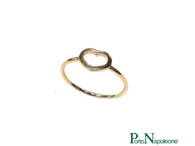 PN Anello "Cuore" oro giallo 18K