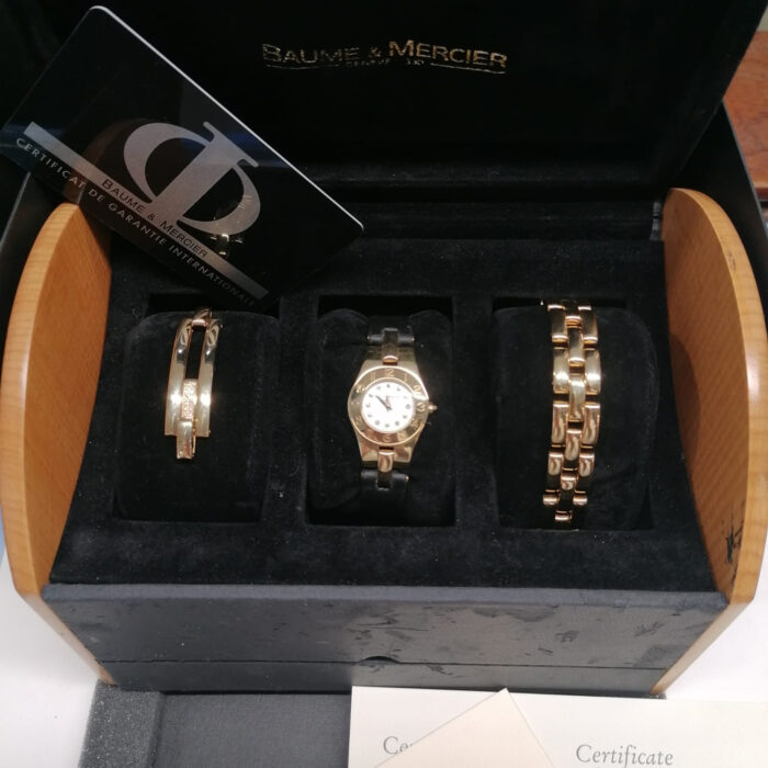 Baume&Mercier N-Linea Variations 18K Gold & Diamonds - immagine 9