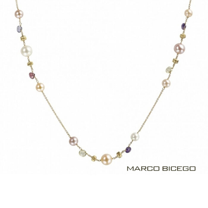 MARCO BICEGO Paradise Collier in 18k Gold, CB1312