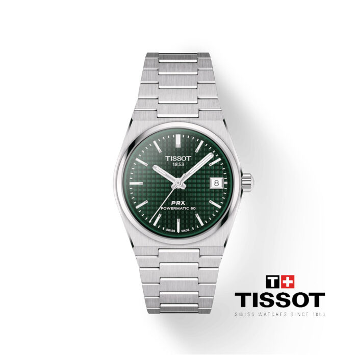 TISSOT PRX Powermatic 80 Green, 35m