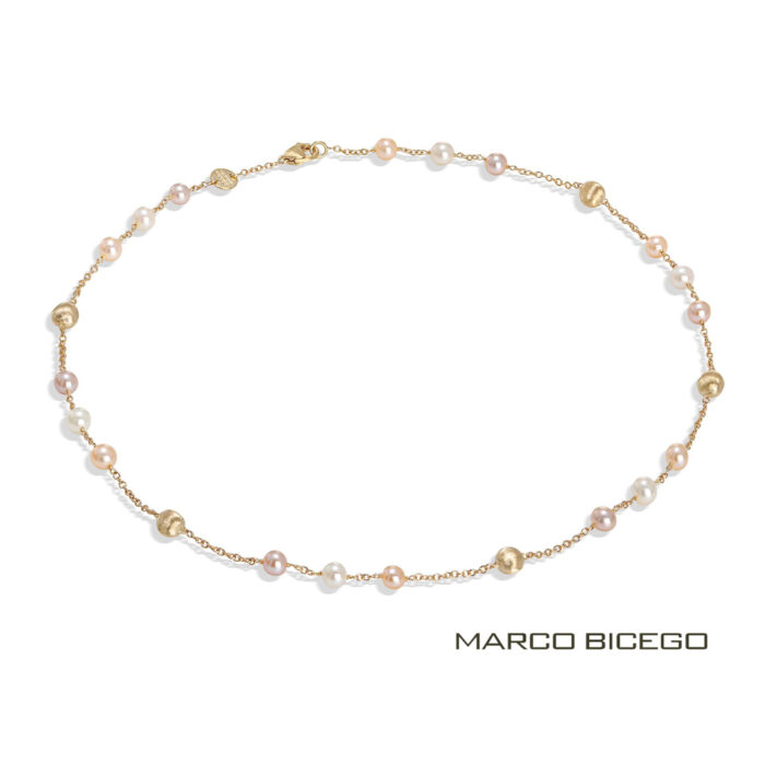 MARCO BICEGO Collana Africa Oro e Perline