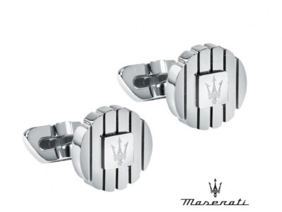 Maserati Gemelli in acciaio con logo