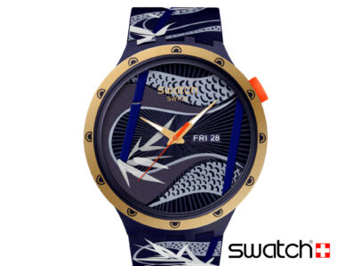 Swatch, Blue And Golden Lithe Dancer