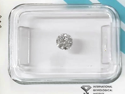 IGI Diamante naturale certificato Ct 0,33 D SI1