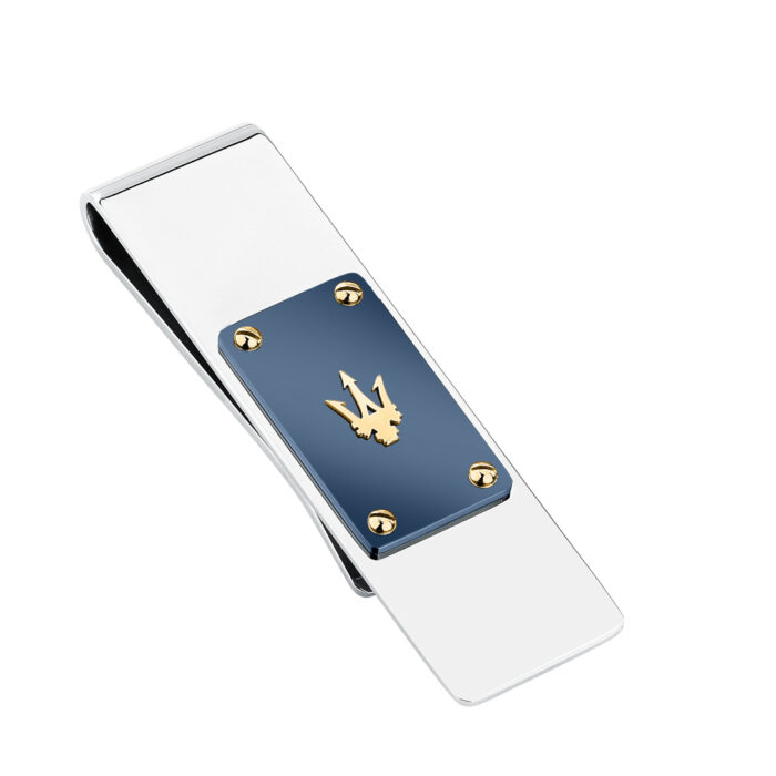 Maserati Money Clip Icon, Blue - immagine 3