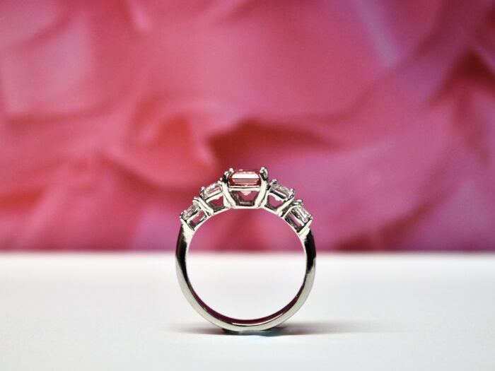 Ring Lab_Grown Pink Fancy Diamond 1.54ct, IGI - immagine 2