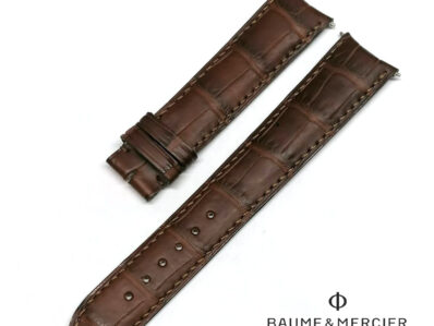 Baume&Mercier Cinturino opaco alligatore, 18mm