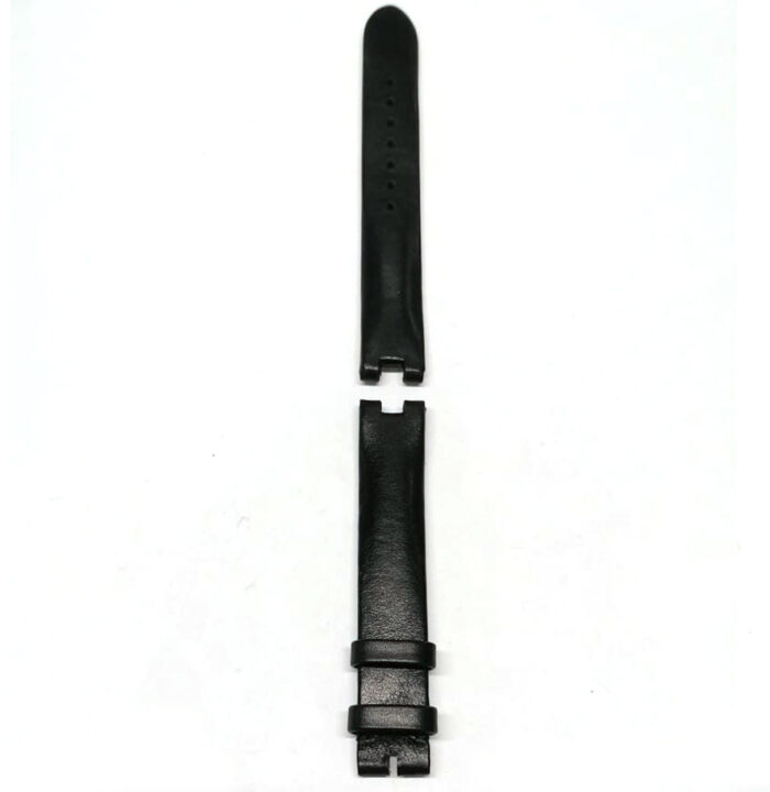 Gucci Cinturino pelle nero opaco, 14mm - immagine 2