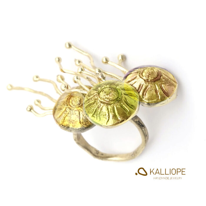 Kalliope Jellyfhish Ring,  GD1698