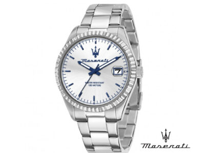 MASERATI orologio Competizione, acciaio