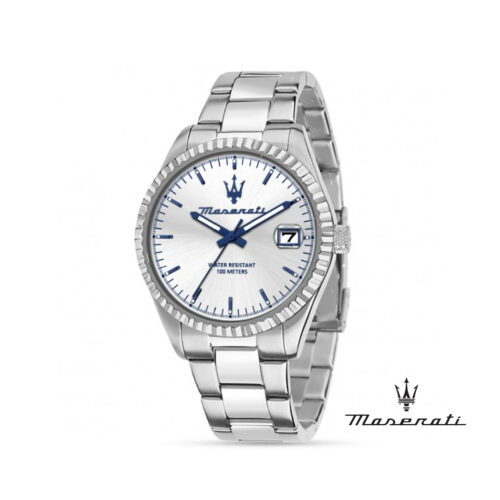 MASERATI orologio Competizione, acciaio 43mm