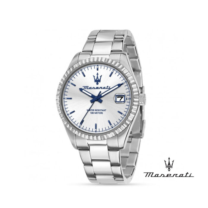 MASERATI orologio Competizione, acciaio