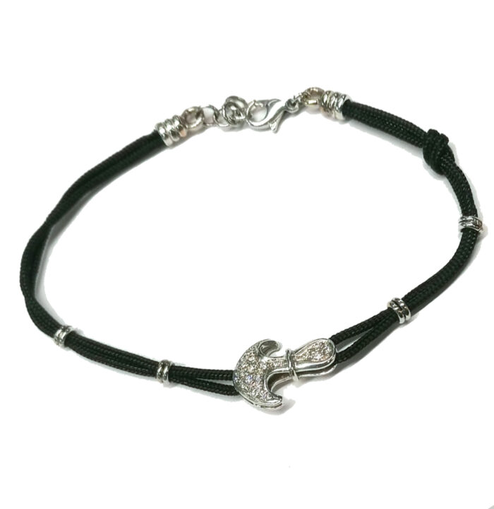 Bracciale Sagola Marina Oro bianco e Diamanti - immagine 2