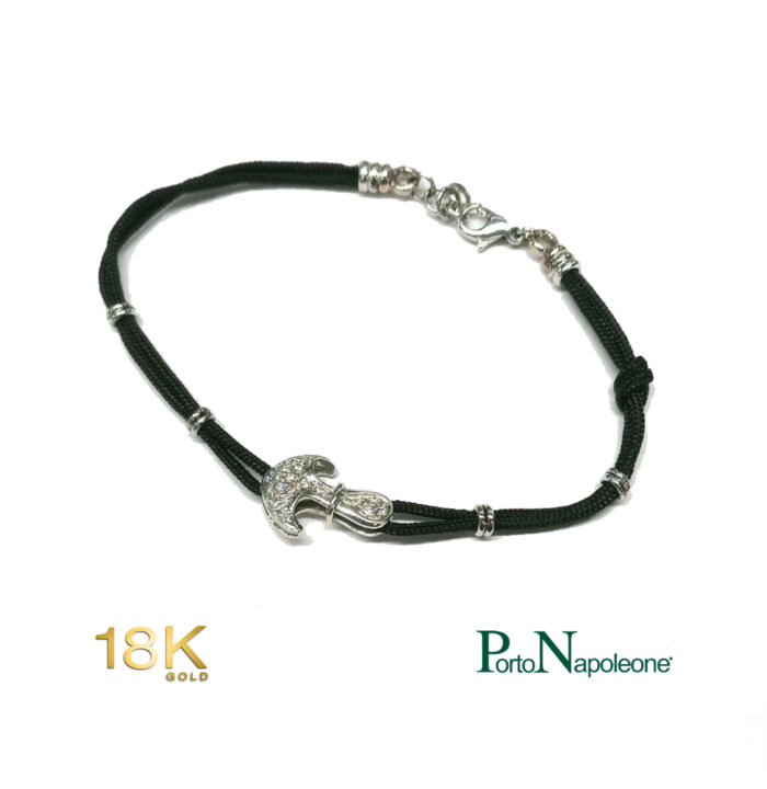 Bracciale Sagola Marina Oro bianco e Diamanti