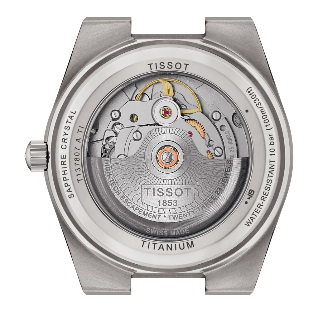 TISSOT PRX Titanium Powermatic 80, 38mm - immagine 4