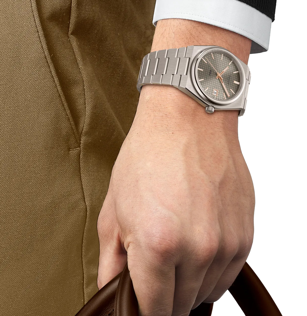 TISSOT PRX Titanium Powermatic 80, 38mm - immagine 6
