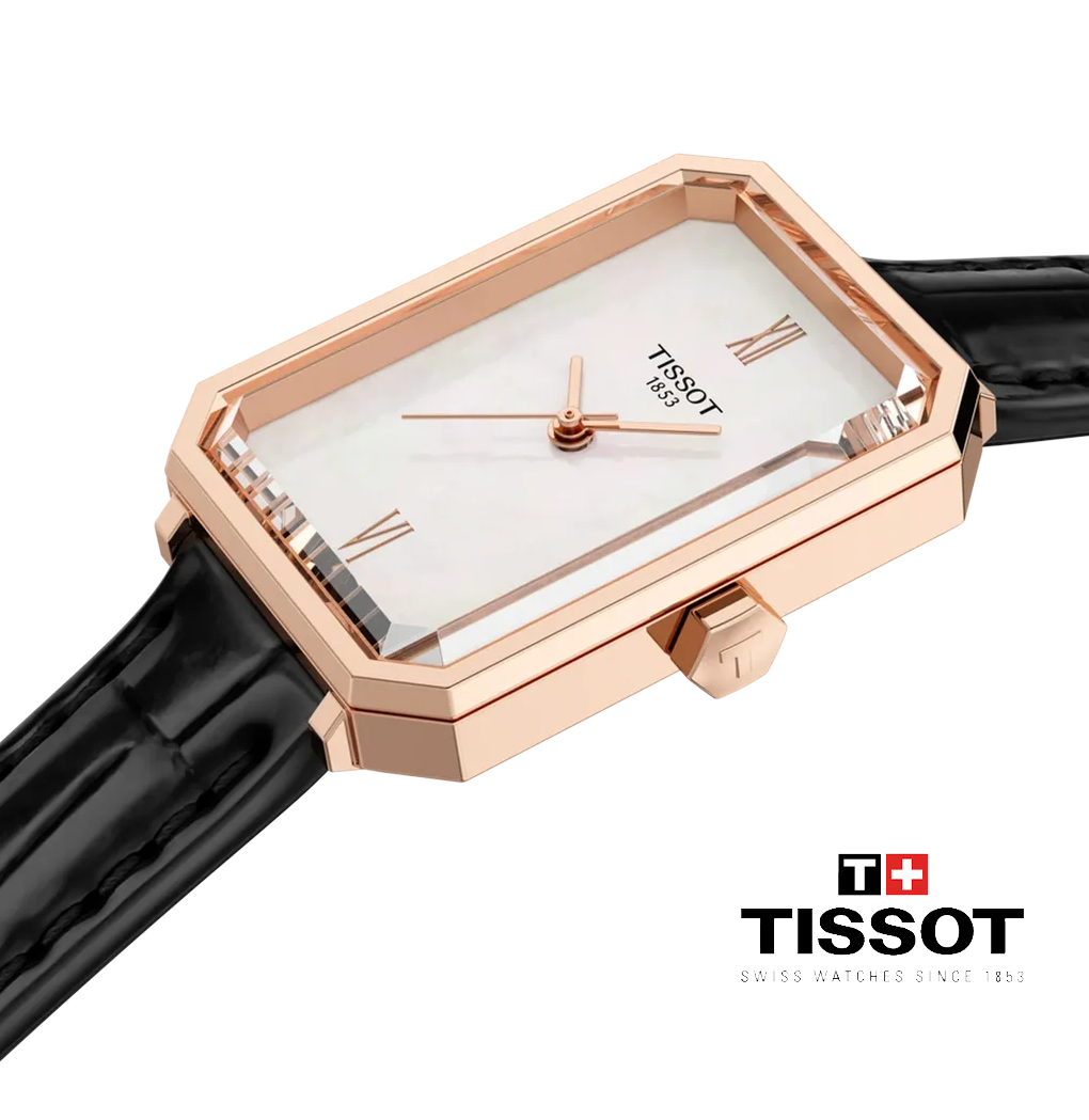 TISSOT Lady SRV, 30mm PVD, pelle
