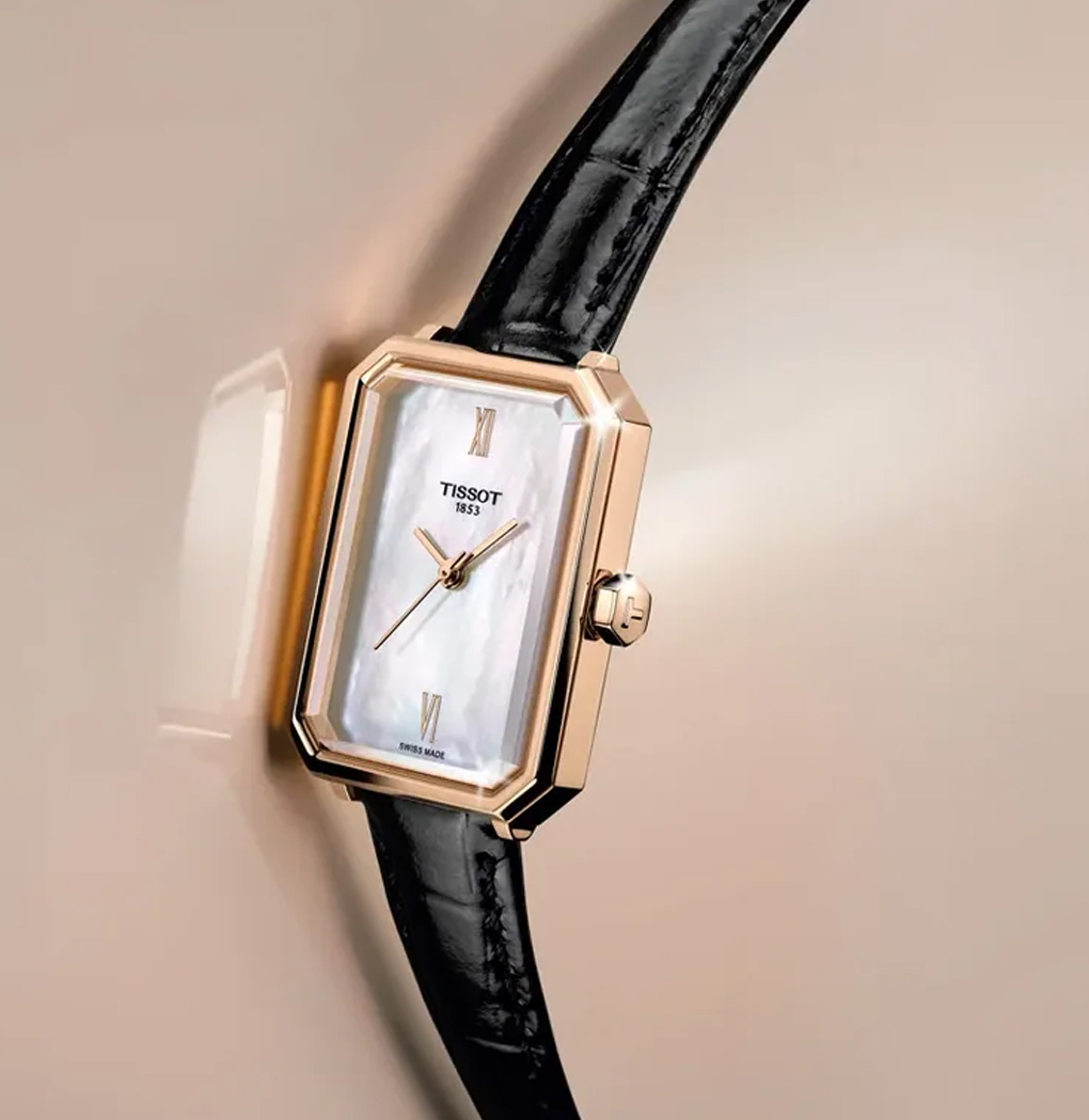 TISSOT Lady SRV, 30mm PVD, pelle - immagine 2