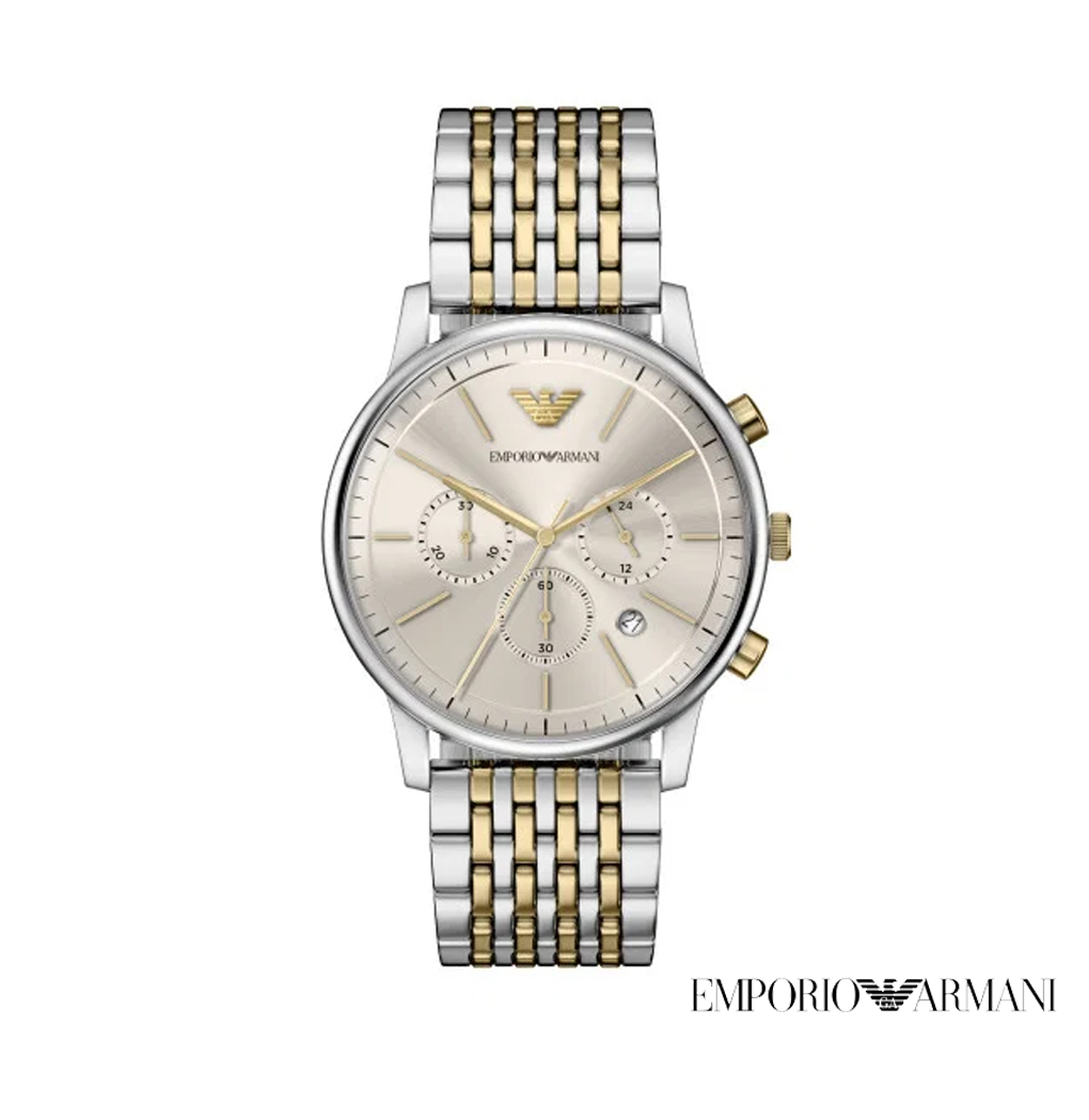 Emporio Armani Cronografo "Minimalist", 42mm