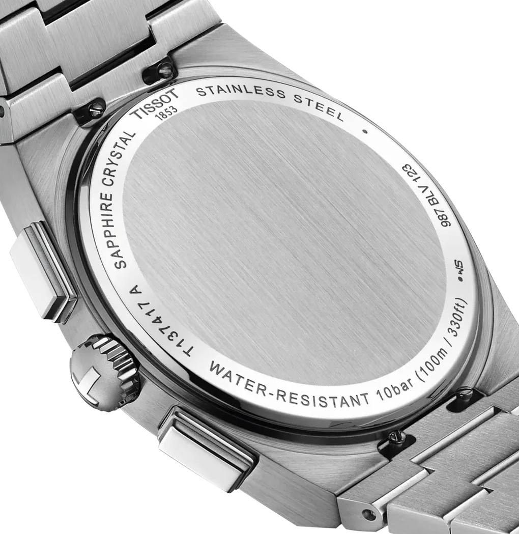 TISSOT PRX Crono Quartz, Blue, 41mm - immagine 5