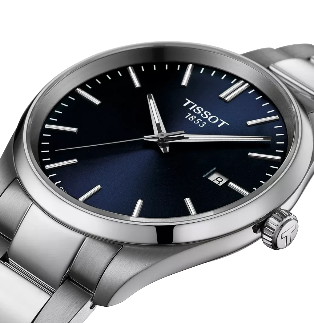 TISSOT PR100 quartz 40mm, Blue - immagine 3