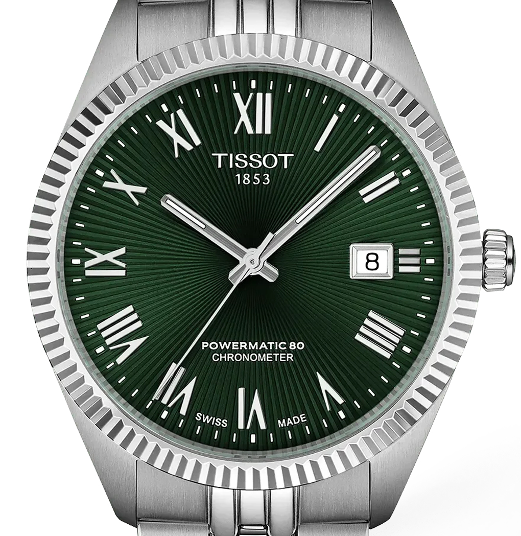 TISSOT Ballade COSC, Powermatic 80, Green, 39mm - immagine 2