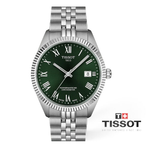 TISSOT Ballade COSC, Powermatic 80, Green, 39mm